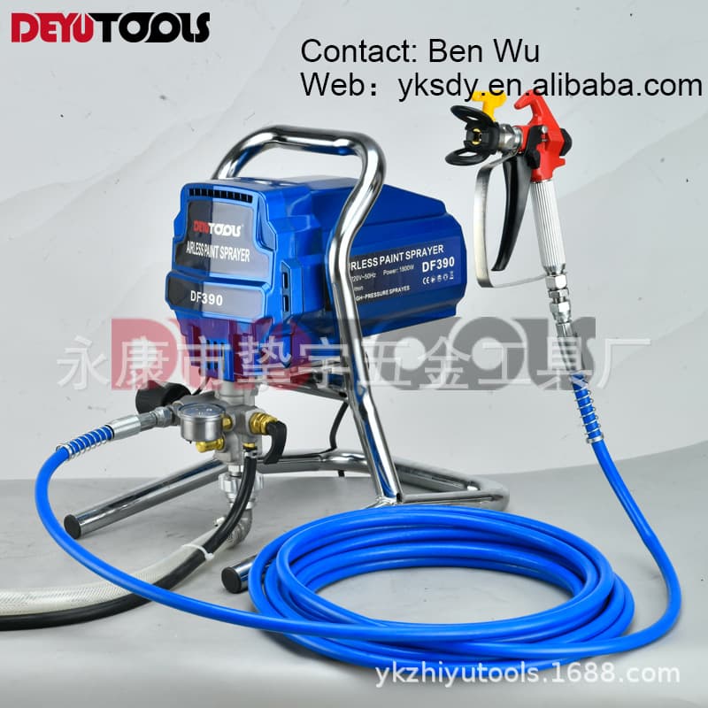 DIY High-Power Airless Paint Sprayer for Latex Paint, Small Household Paint Sprayer