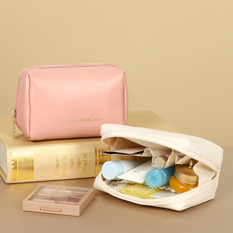 Handheld Small Storage Bag Portable Touch-Up Bag High-Quality Wholesale Cosmetic Bag Lipstick Bag PU Cosmetic Pouch