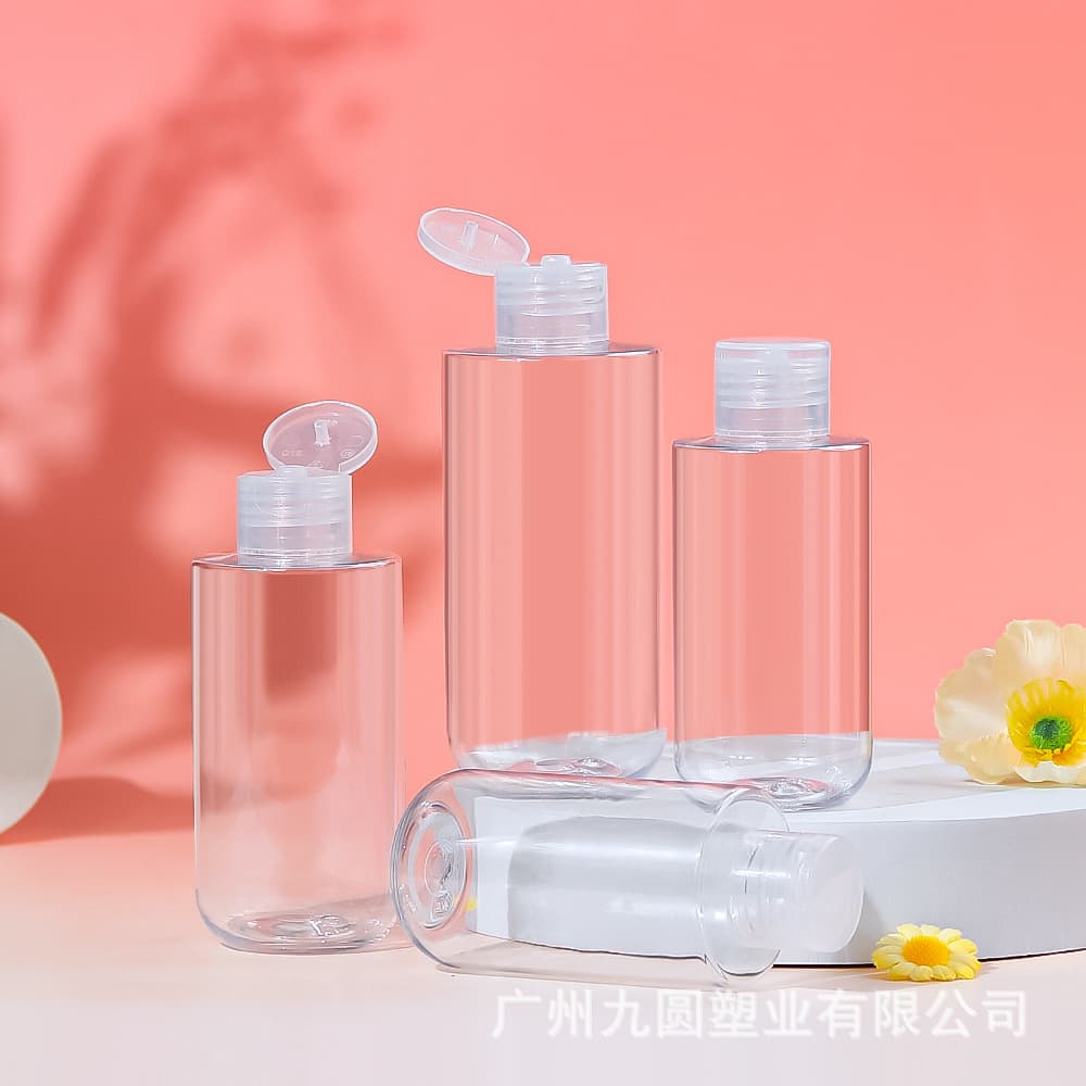Skin care products moisturizing water bottle pet essence makeup remover water plastic empty bottle 60-500ml flip-top lotion bottle