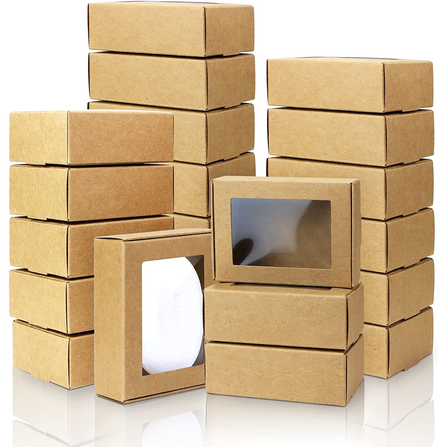 Airplane box jewelry box handmade soap paper box kraft paper black card white card window box manufacturer spot wholesale