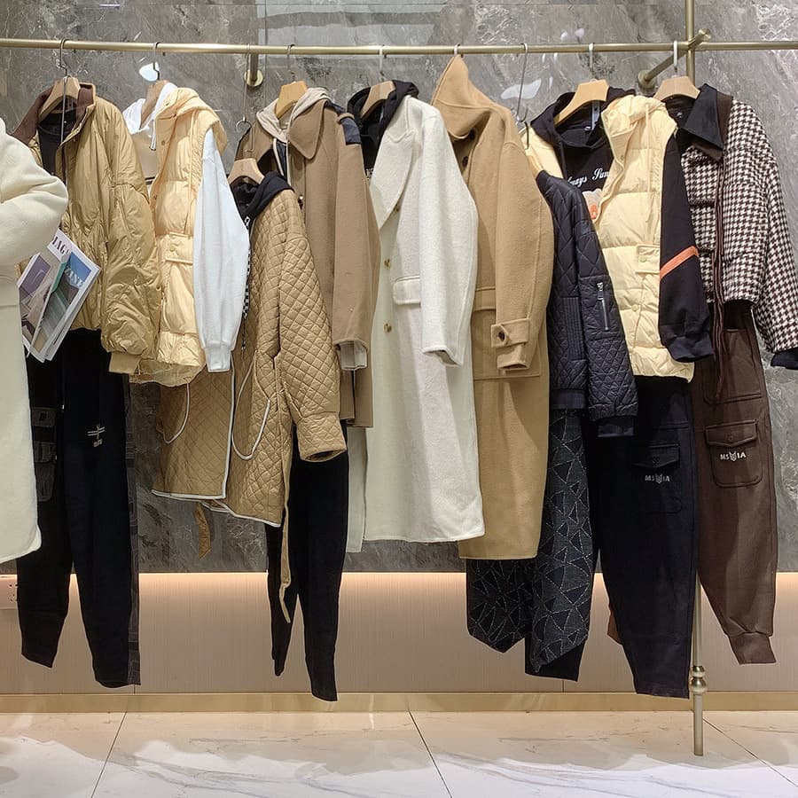 Brand Stock Counter Off-Shelf Live Stream Supply Shisanhang Women's Clothing Wholesale Cut-Label High Quality Big Brand Clothes Final Payment