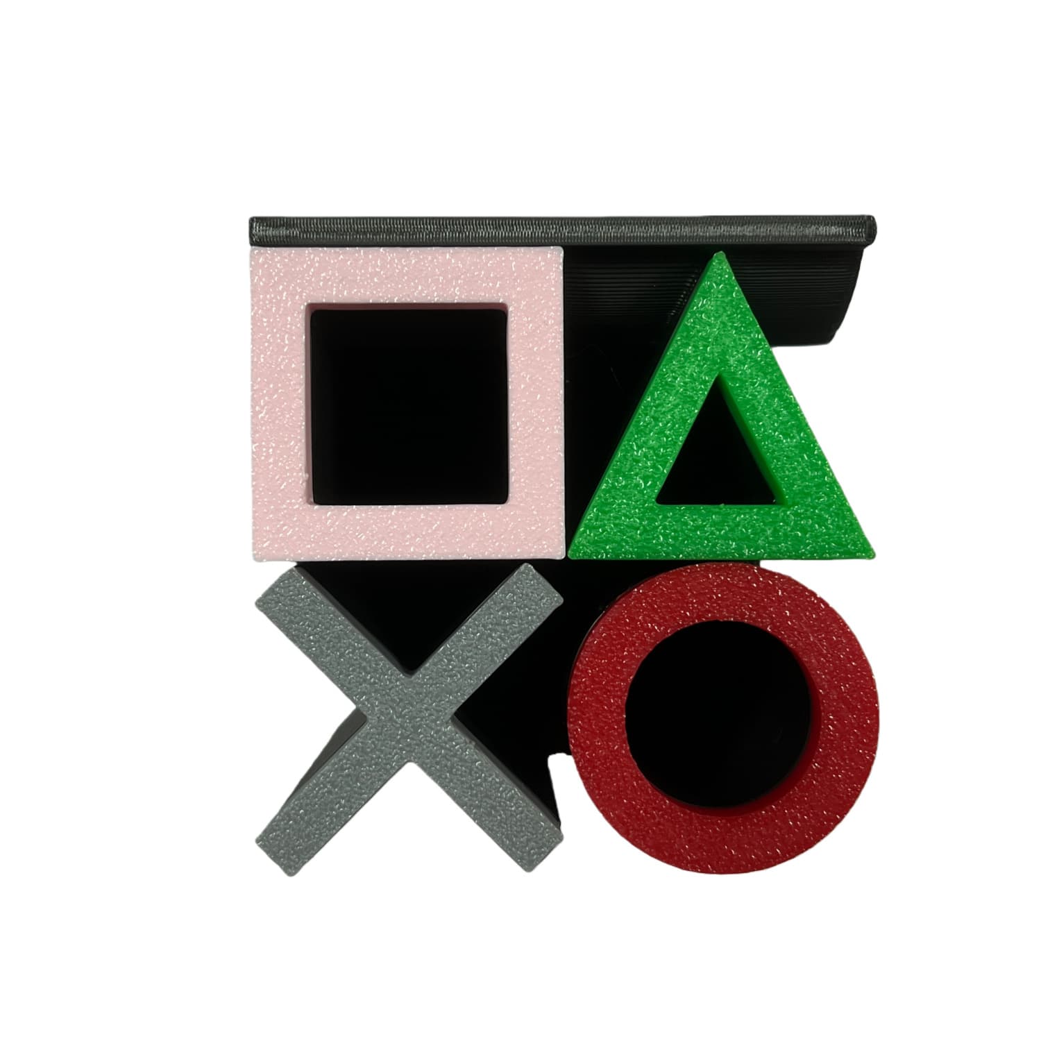 3D Printed Game Controller Stand for Xbox Controller, PS5, and Desktop Display