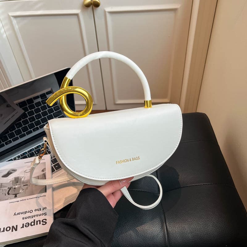 Unique solid color versatile stylish commuter shoulder bag for women, fashionable and casual with a premium feel crossbody bag