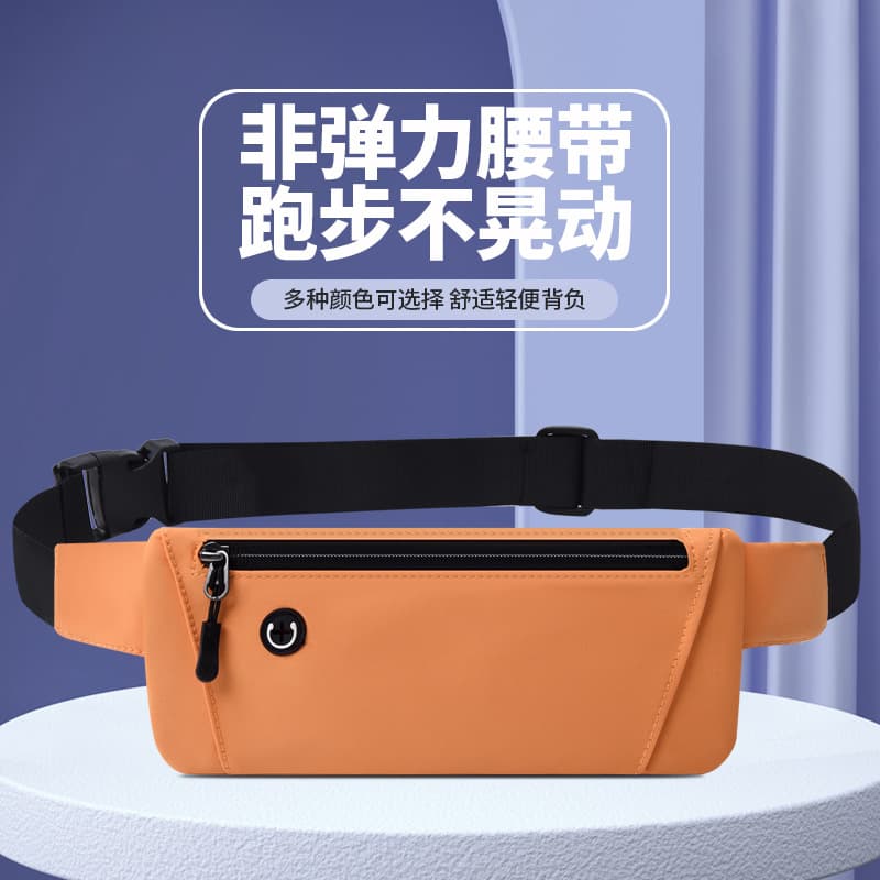 New sports waist pack, slim-fit running phone waist pack, multi-functional men's and women's marathon fitness equipment belt bag