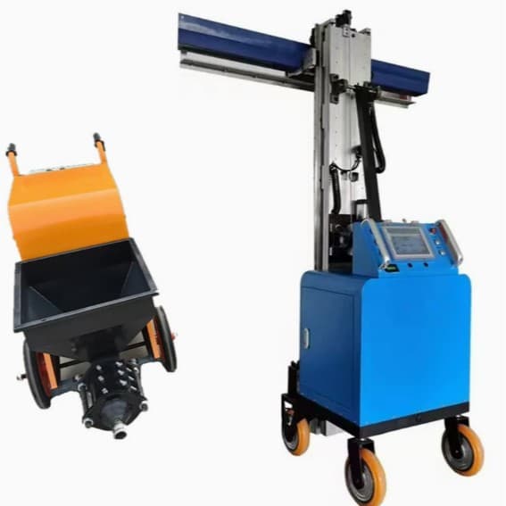 Fully Automatic Mortar Smoothing Robot Fully Automatic Mortar Leveling Robot Electric Plastering Machine