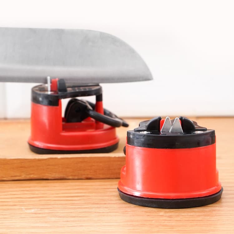 Home Kitchen Precision Iron Sharpener with Suction Cup - Sharpening Tool Sharpening Stone Suction Cup Positioning Sharpener