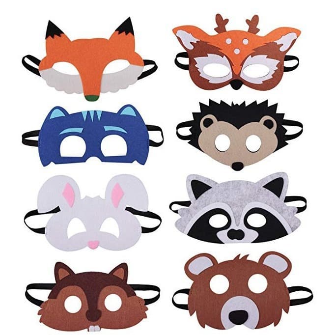Factory Amazon Felt Children's Dinosaur Mask Tyrannosaurus Longlosaurus Stegosaurus Triceratops Useful Science and Education Toys