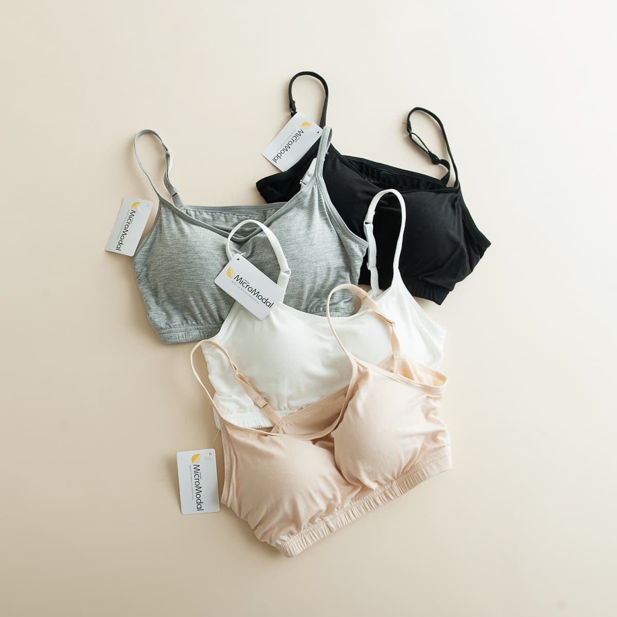Non-wired underwear, bottoming yoga strap bra with breast pads, women's sports bra, tube top, short strap bra