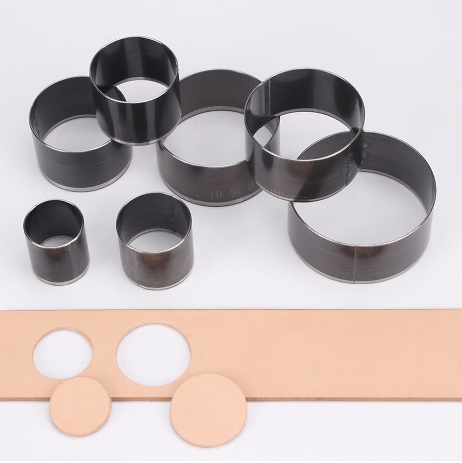7-Piece Set Circle Cutting Die, DIY Handmade Flower Punch Bell Mold, Leather Hole Punch Tool