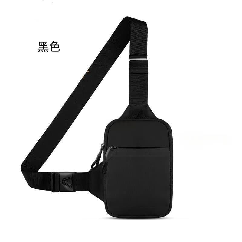 New sports chest bag for men, ultra-small mobile phone waist bag, multi-functional carry-on bag for men, portable men's crossbody bag