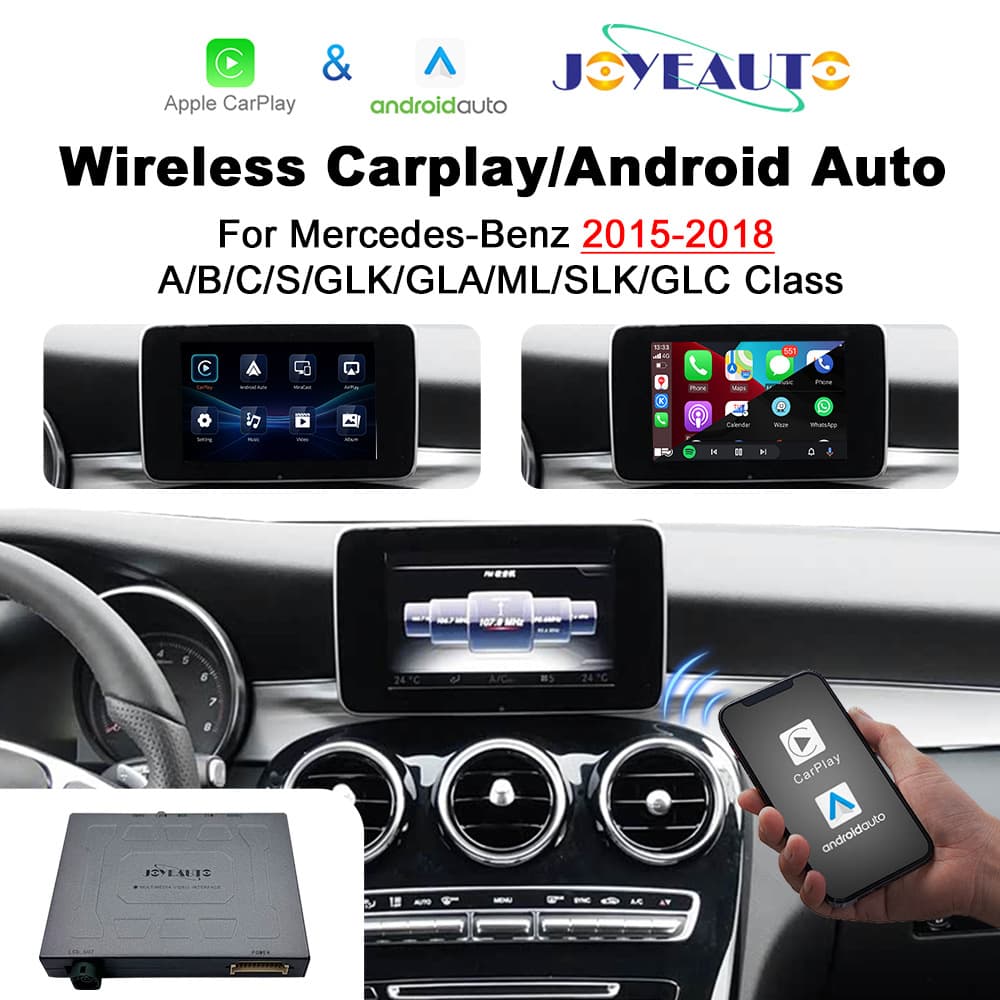 Wireless CarPlay Module 2015-2018 Mercedes A/B/C/S/GLK/GLA/ML/SLK/GLC Decoder