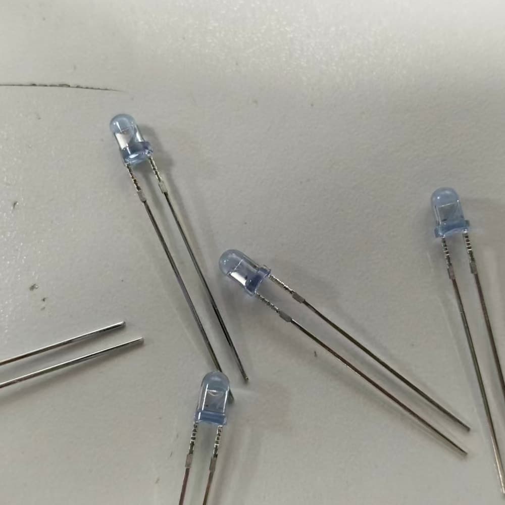 3mm IR Infrared Receiver and Emitter Tube 940nm 850nm Photodiode F3 Remote Control LED Emitter