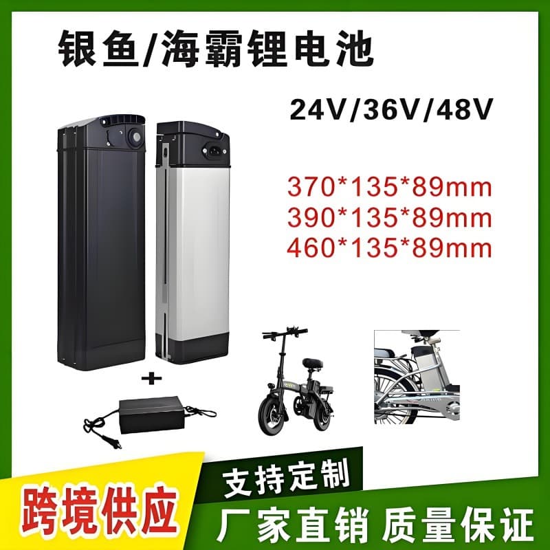 Cross-border Silverbait Haiba lithium battery 24V36V48V20A driver folding car removable lithium battery