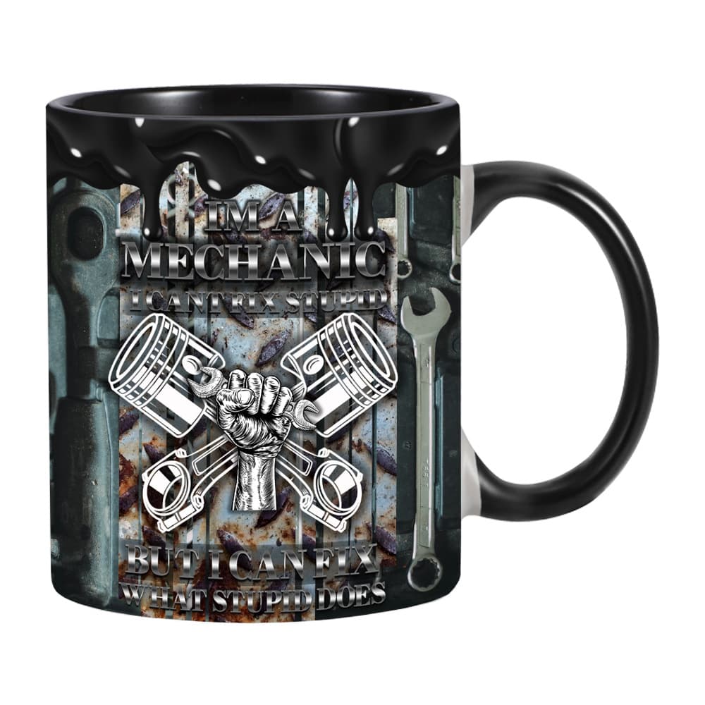 DAD Father's Day Tools Mechanical MECHANIC Ceramic Coffee Mark Cup Father Water Cup DADDY