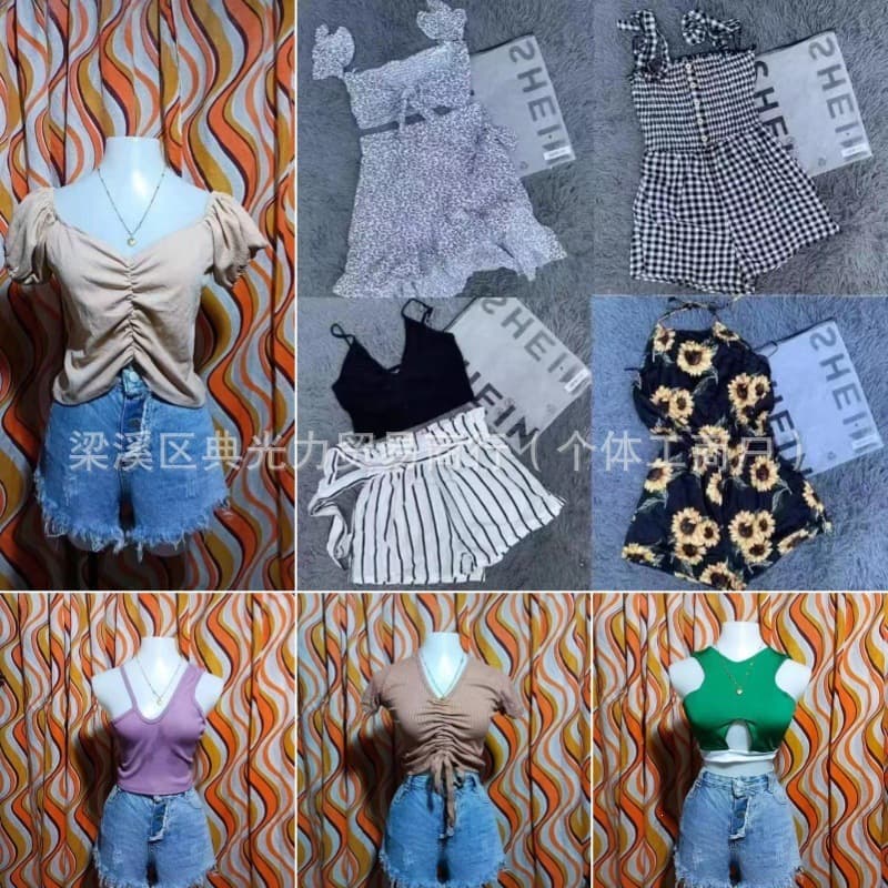 2026 new SHEIN spring and summer hot girl fast fashion Xiyin women's miscellaneous styles first-hand original single export cabinet wholesale