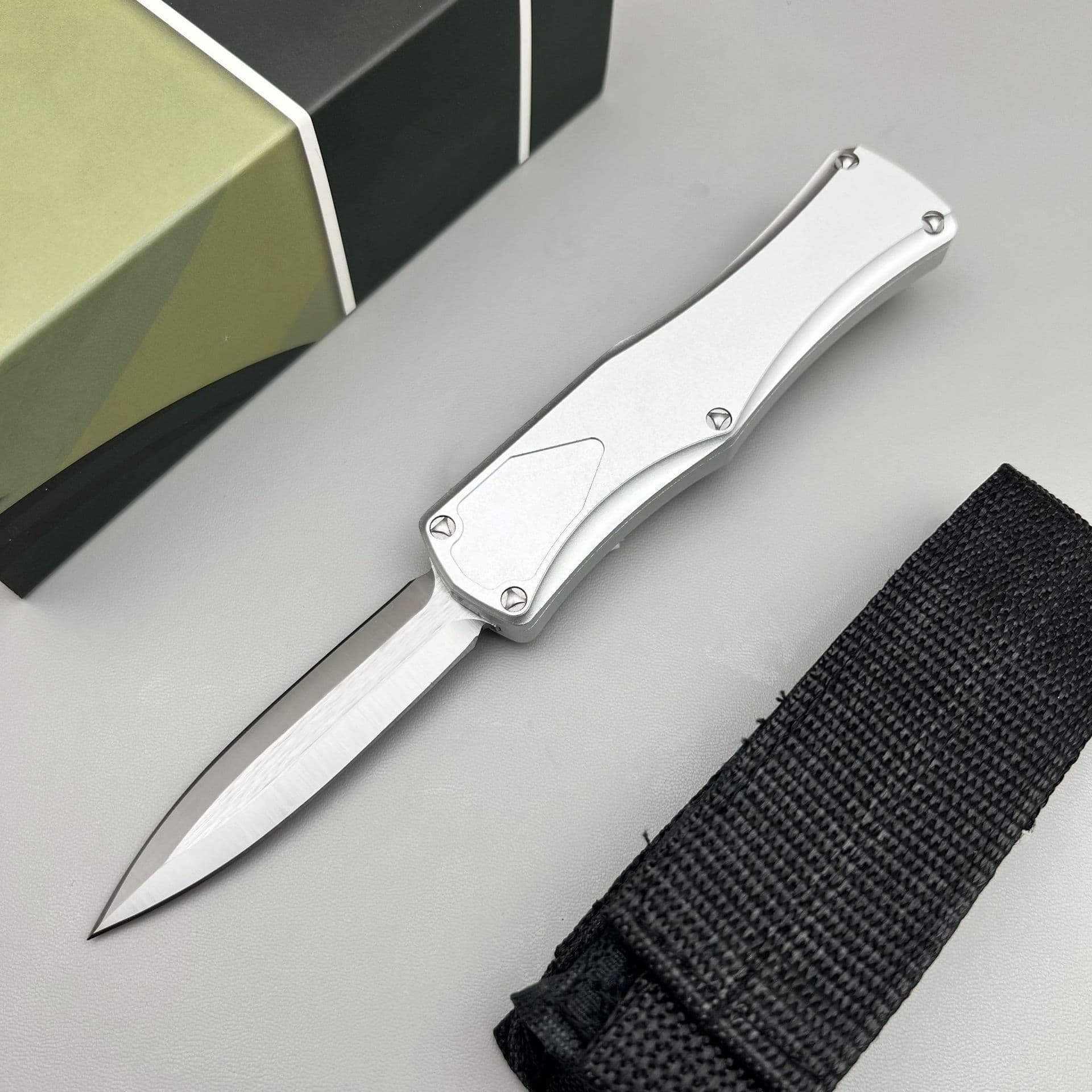 OTF Microtech Aluminum Handle Outdoor Camping Knife Portable Sharp Blade Hera Goddess Knife