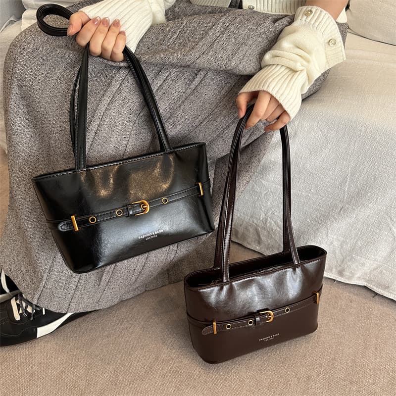 2026 Summer New Style Single-Shoulder Underarm Bag, Fashionable Casual Versatile Shoulder Bag, Simple Handbag, Trendy Bag for Women