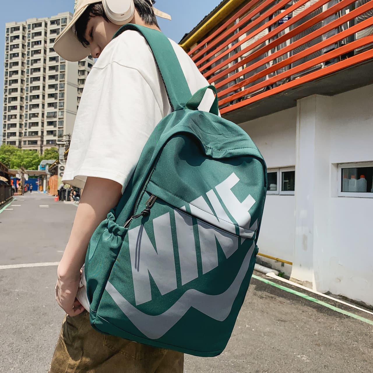 2024 high-looking schoolbags for junior high school girls large-capacity backpacks for the first semester of school men's 14-inch computer backpacks