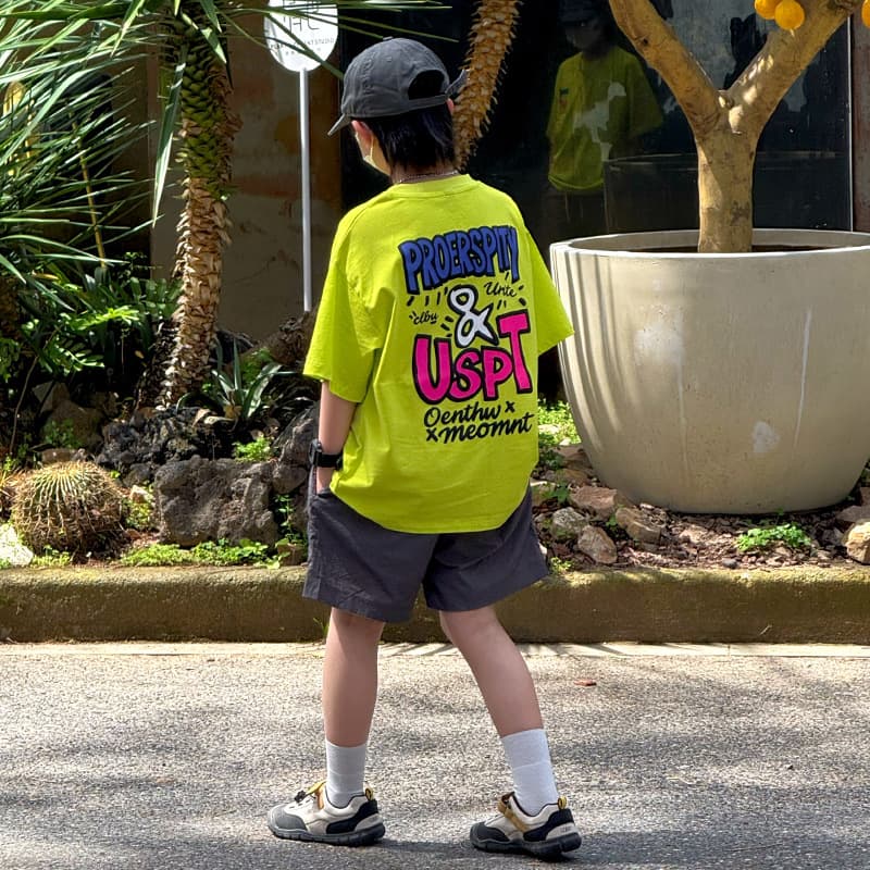 Baoduo Children's Clothing Boys T-Shirt Summer 2026 New Plus Size Baby Top Printed Trendy Kids Short Sleeve