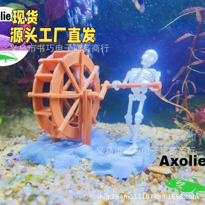 Cross-border new product Skull Decoration for Fish Tank creative ornaments fish tank skull
