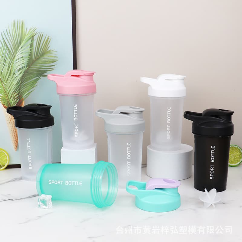 300ML universal portable advertising gift cup protein powder sports water cup milkshake cup mixing cup pp shaker cup