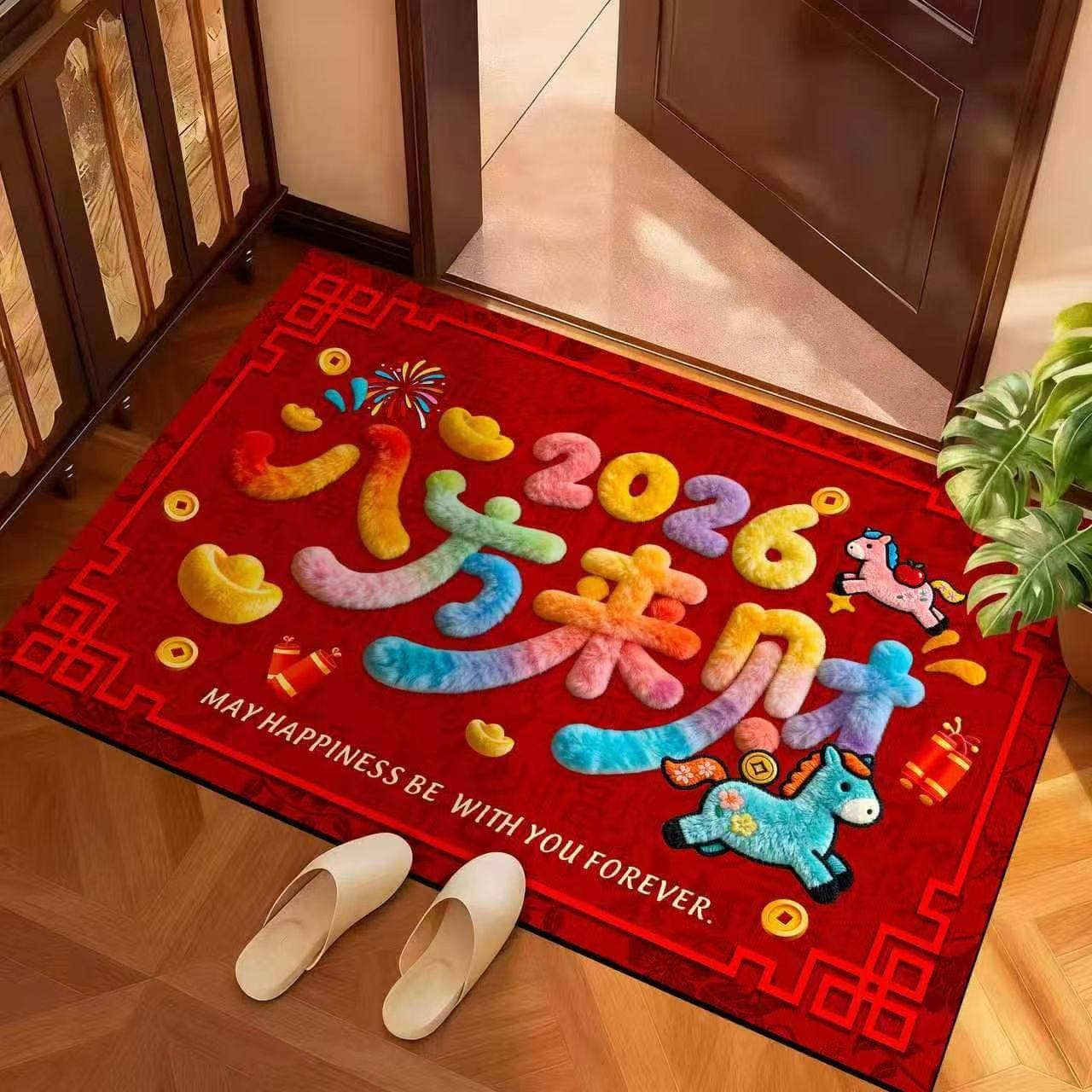 2026 Bathroom Mat 3D Visual Diatom Mud Mat Bathroom Quick-Dry Anti-Slip Mat Hallway Entrance Mat