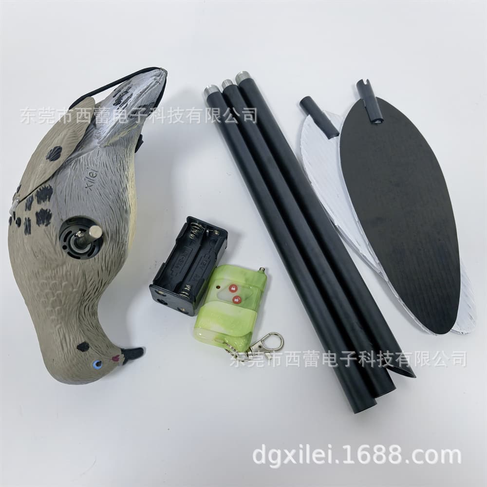 Remote Control Electric Realistic Dove Outdoor Animal Props Bait Dove Hunting Courtyard Decoration Playground Ornaments Crafts