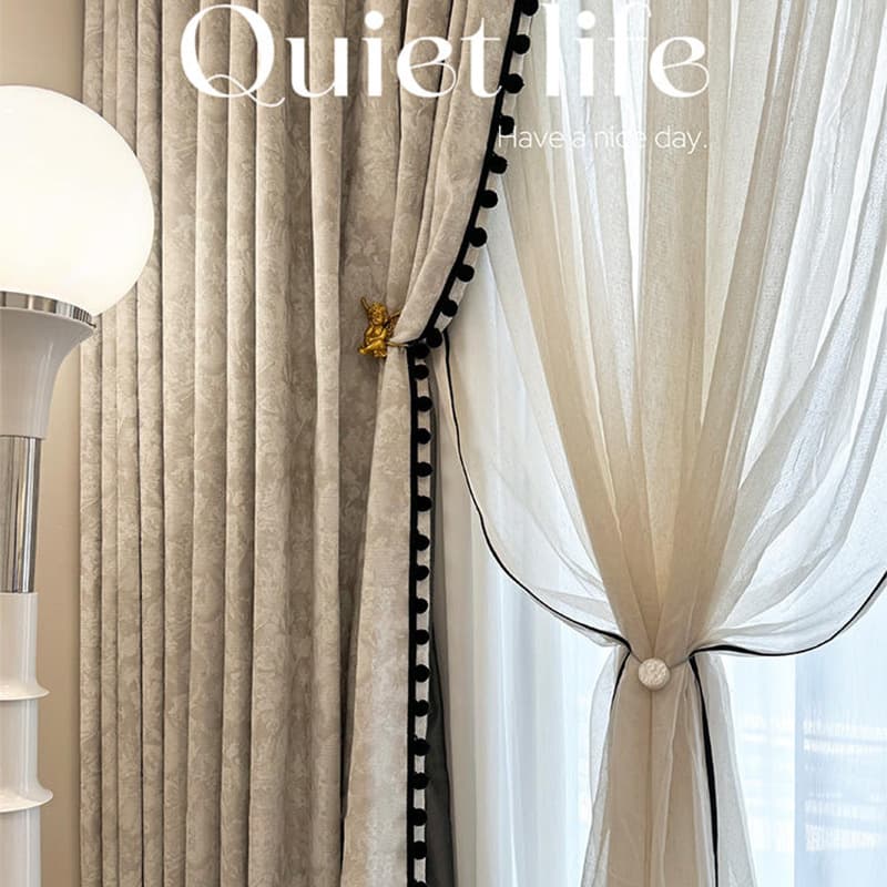 Downton Abbey French Chenille Curtains Full Room Blackout 2026 New Living Room Bedroom Blackout Curtains Premium Feel