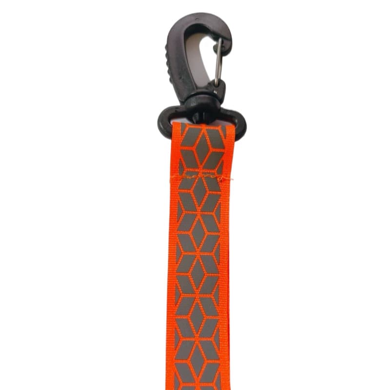 New Reflective Ribbon Pendant, Double-Sided Reflective Backpack Charm, Outdoor Keychain Reflective Warning Tag