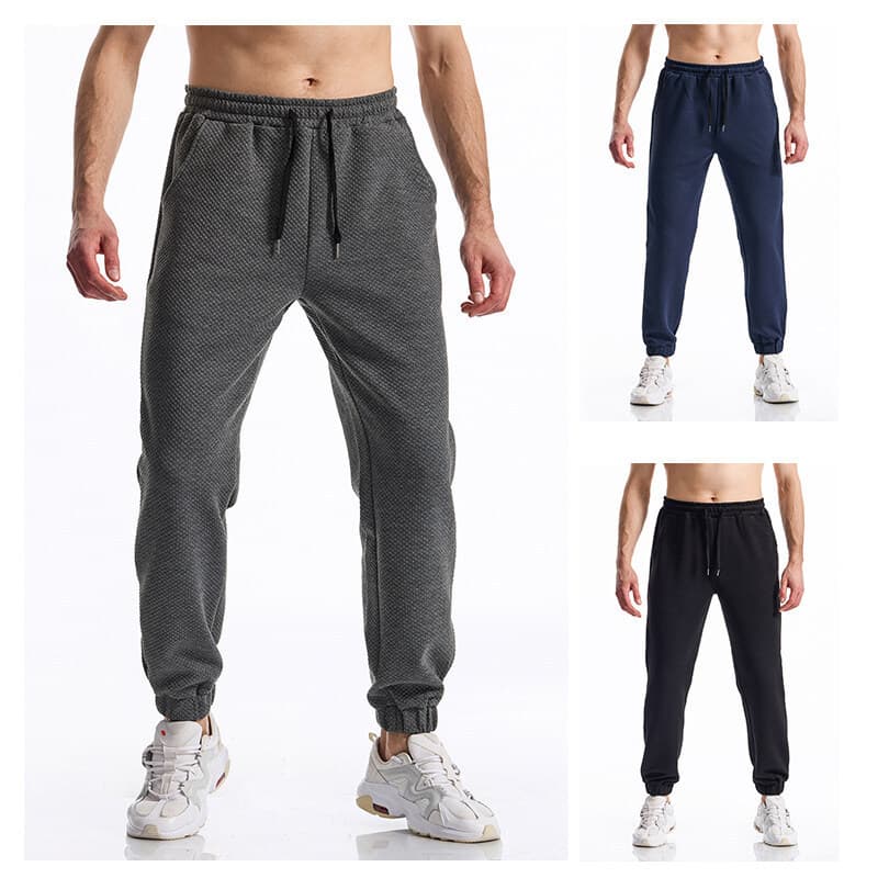 Men's Amazon new sports pants running pants European size trendy brand fashion loose large size casual leggings men's pants