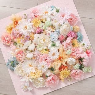 Pink Wedding Artificial Rose DIY Fake Flowers Wedding Decoration Home Living Room Ornament Flower Arrangement Wholesale