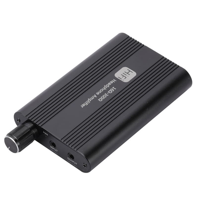 Bluetooth HiFi Audiophile Portable Headphone Amplifier 3.5mm Earphone Audio Amplifier with Low Volume Adjuster