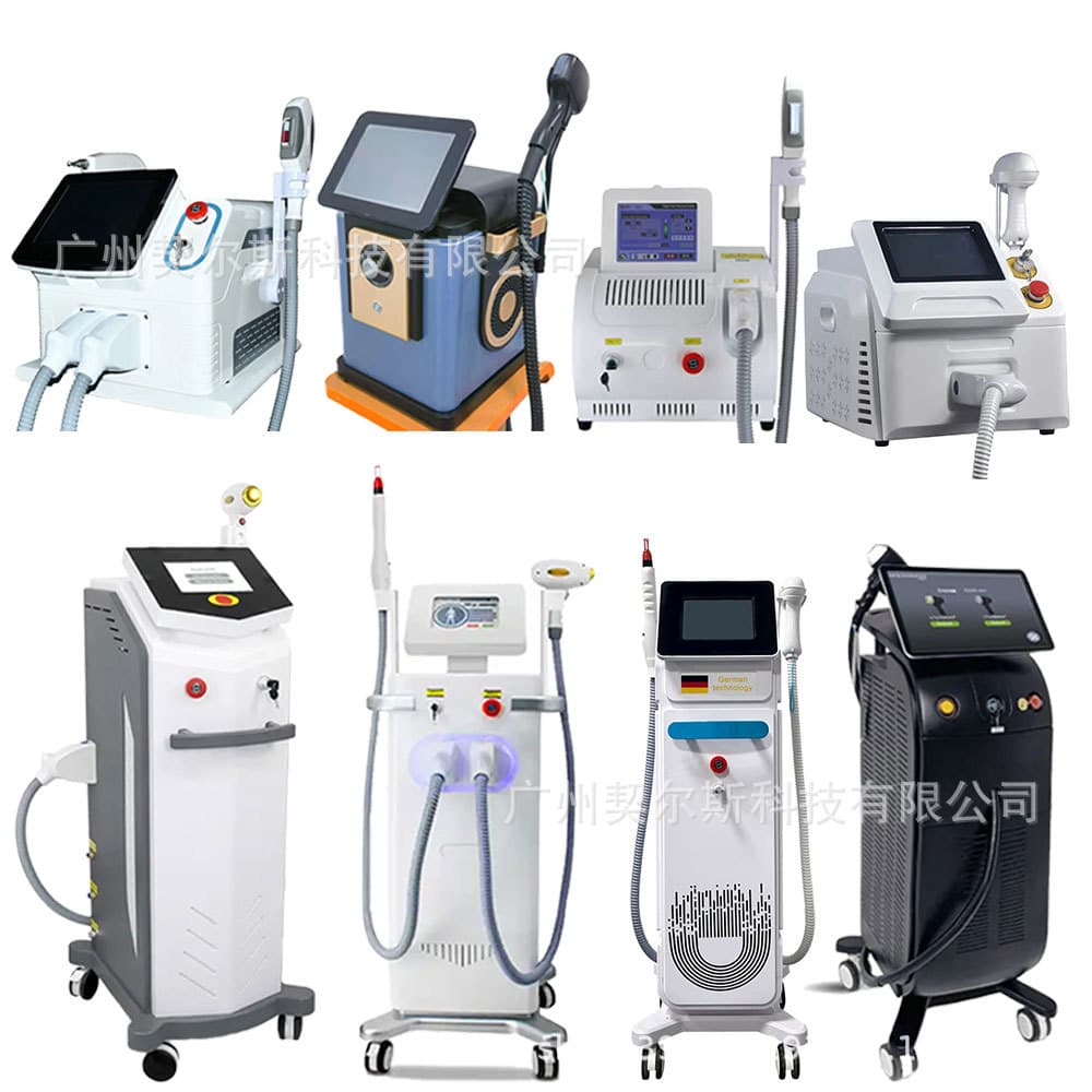Export Version Black Swan 810 Multifunctional All-in-One Machine for Eyebrow and Tattoo Removal, Skin Rejuvenation and Whitening, Professional Beauty Salon Equipment