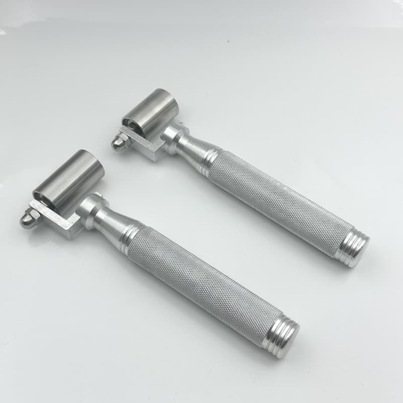 Home Wallpaper Stainless Steel Wallpaper Construction Tools Seam Roller Wheel Bearing 4cm For Application