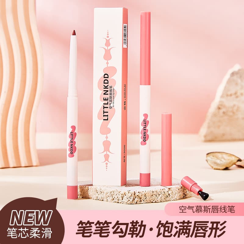 TikTok Hot Selling Retractable Lip Liner Pencil Waterproof Long-Lasting Matte Lip Pencil Makeup Wholesale Influencer Style