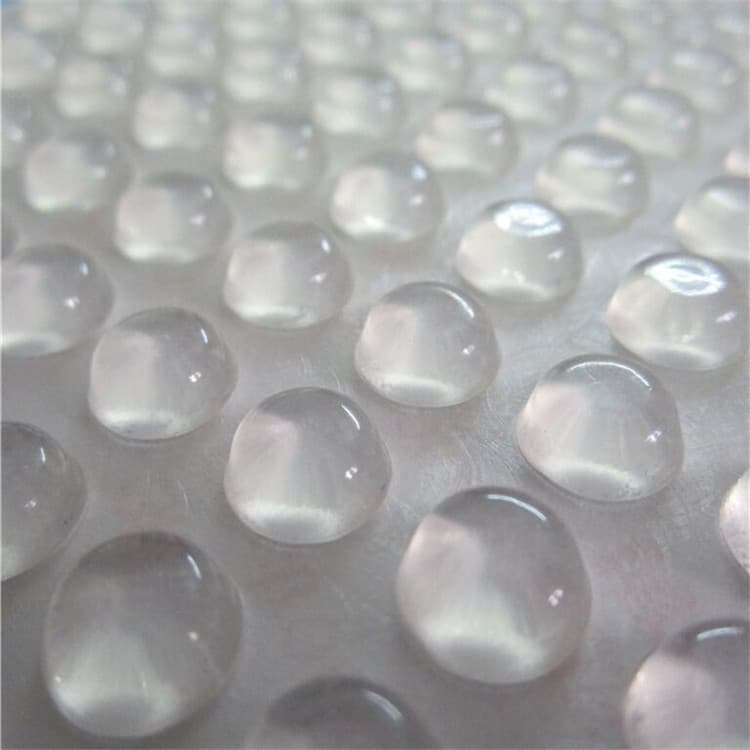 Transparent Self-Adhesive Hemisphere Rubber Bumpers Screw Gasket Sealing Pad Glass Pad Door and Window Bumper