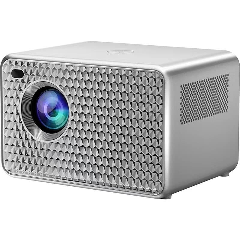 P6 Portable Projector with WiFi for Office and Home Use, Bedroom/Living Room, White Wall Projection, High-Definition Projection, Dormitory