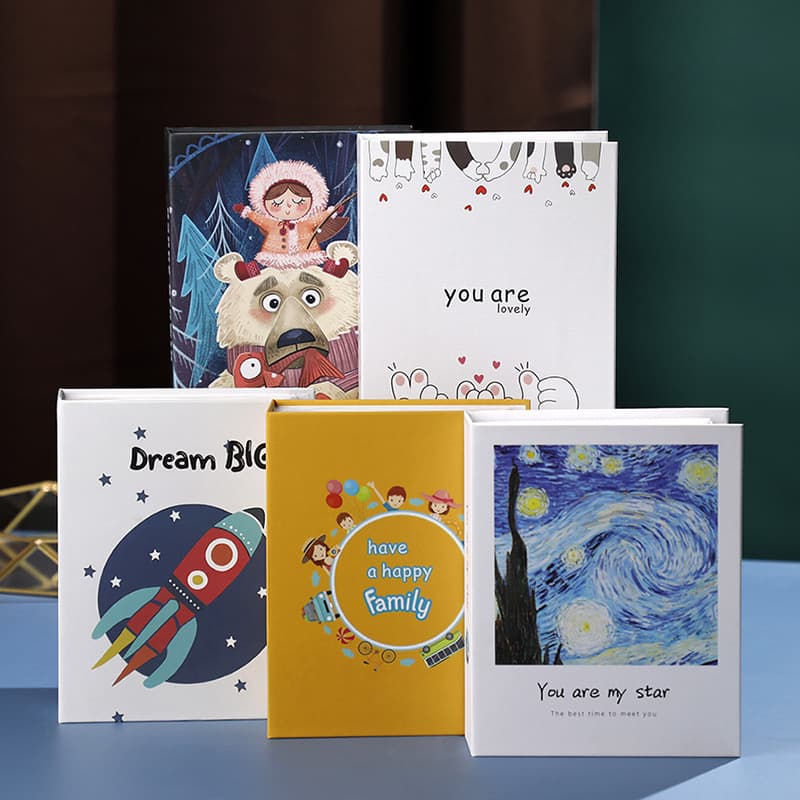 New 5-inch 6-inch 7-inch Album Book Page-style Large Capacity Family Collection Baby Photo Storage Album For Studio