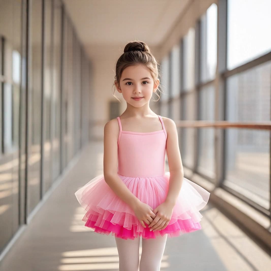 New Cross-Border Suspender Ballet Princess Skirt Girls Dance Costume Tutu Skirt Performance Costume Mesh Skirt