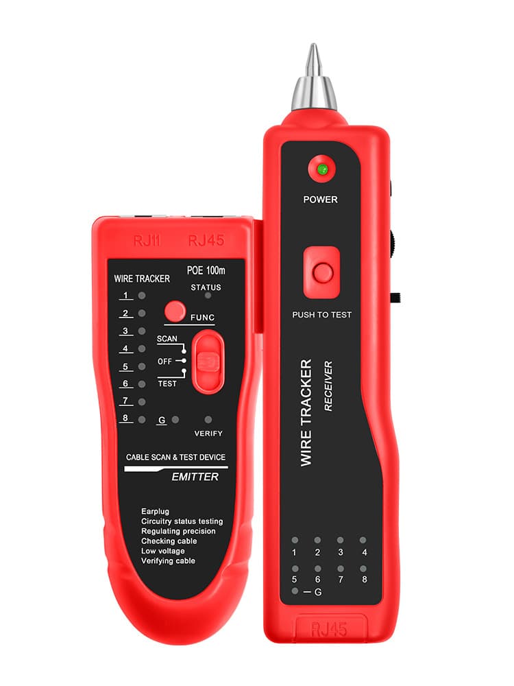 Multifunctional Wire Tracer POE Live Wire Tester Anti-Interference Detection Instrument Network Signal Continuity Tool