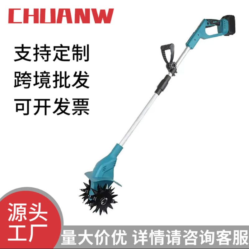 Lithium Electric Soil Loosener Brushed/Brushless Handheld Small Agricultural Tiller Portable Digging Cultivator Wholesale Price