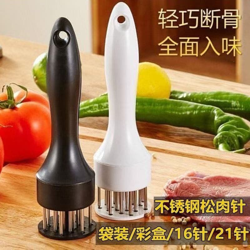 Stainless Steel Steak Hammer, Meat Tenderizer, Household Meat Tenderizing Tool, Meat Perforator, Meat Hammer, Meat Needle, Wholesale