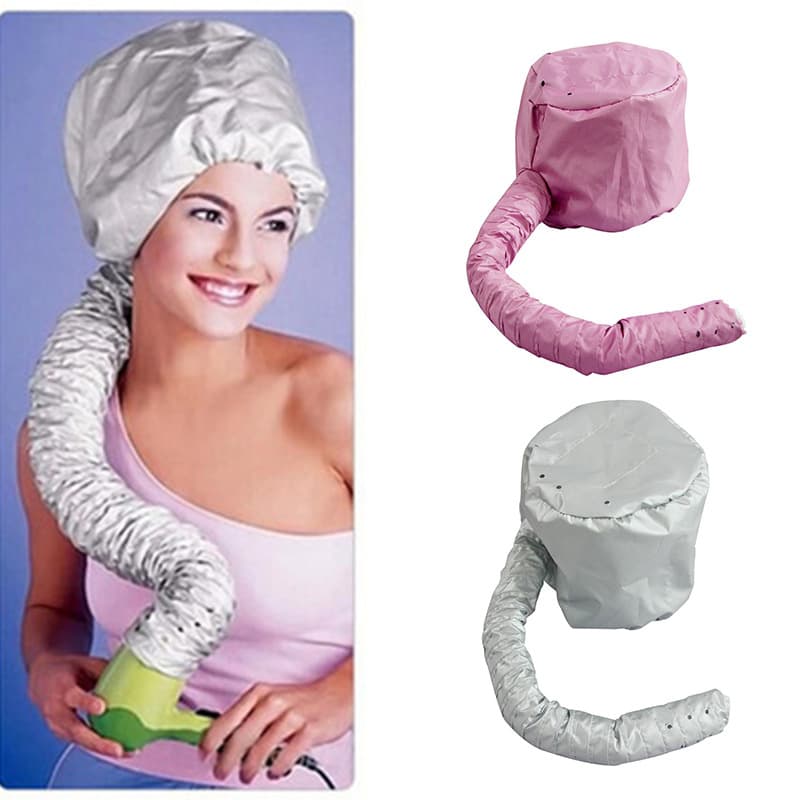 Home Hairdressing Hair Dryer Care for Perming, Dyeing, Styling, Warm Air Drying Conditioning Cap, Safer Than Electric Cap