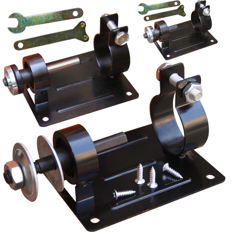 Drill Grinding Wheel Stand Conversion to Cutter Stand with Adapter Rod Set for Cutting, Polishing, and Grinding Accessories