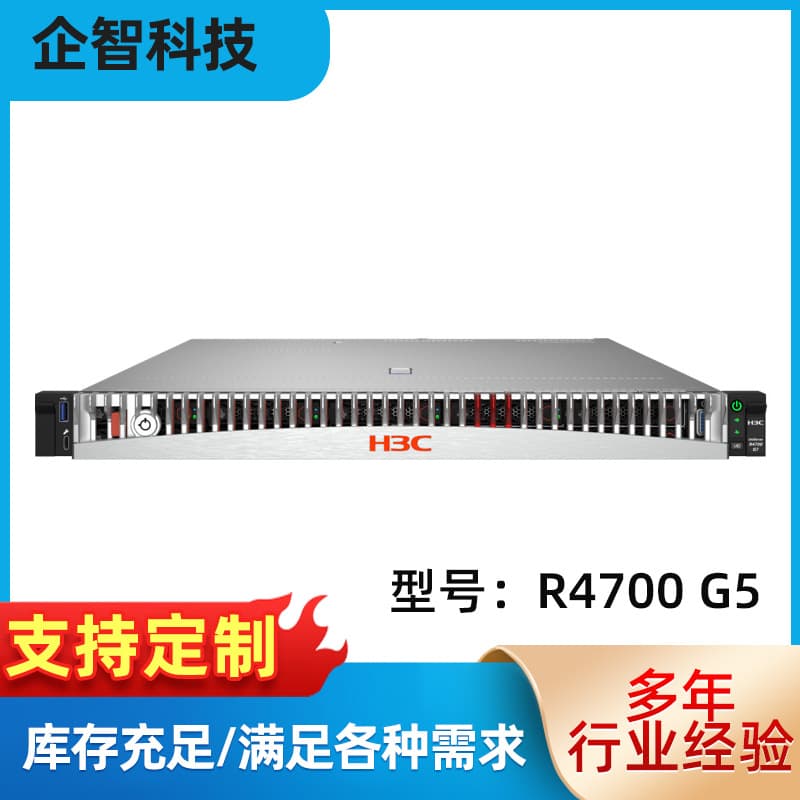 H3C R4700 G5 Dual-Slot 1U Server High-Density High-Performance Enterprise Server