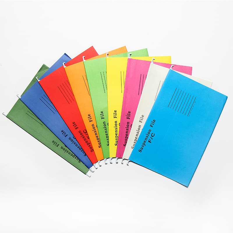 Office Storage Folder A4 Paper Hanging File FC Suspension Folder US LETTER Hanging Document Folder