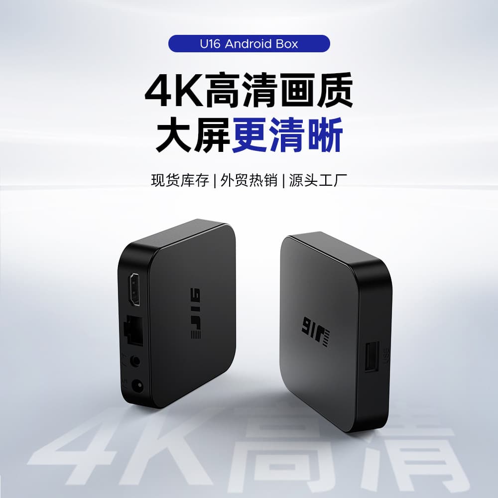Cross-border Bestseller U16mini Allwinner H313 TV Box Android 10 HD 4K Wireless Network TV Box TVBOX