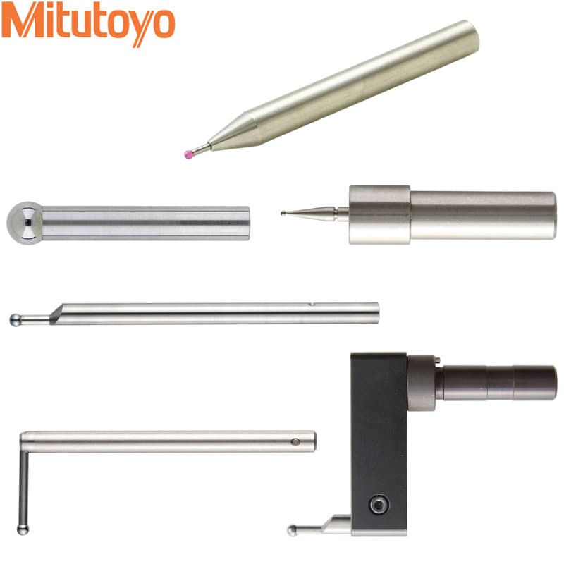 Mitutoyo Height Gauge Depth Probe 12AAC072 Spherical Disc Probe 12AAB552 Height Gauge Accessory Probe