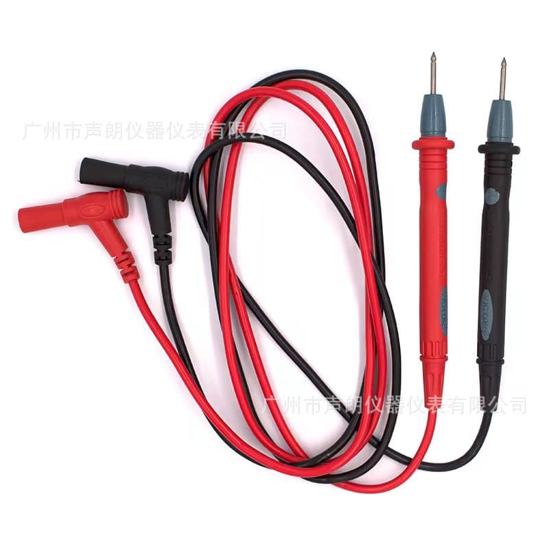 Neutral No-Logo Digital Multimeter Test Leads 1000V/10A Universal Probe for Digital Multimeter Testing