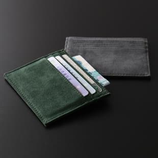 Simple Card Holder Men Card Suede Bank Card Exquisite Card Case Women New Card Holder Compact